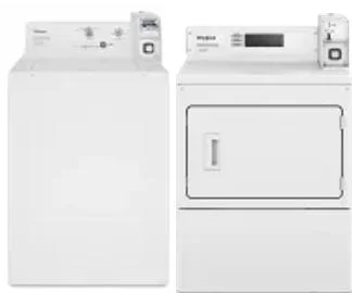 Side by Side Washer & Dryer Set